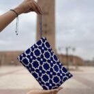 Petite-pochette-marocaine-bleu