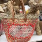 Grand panier en osier