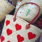 Grand panier en osier