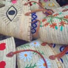 Grand panier en osier