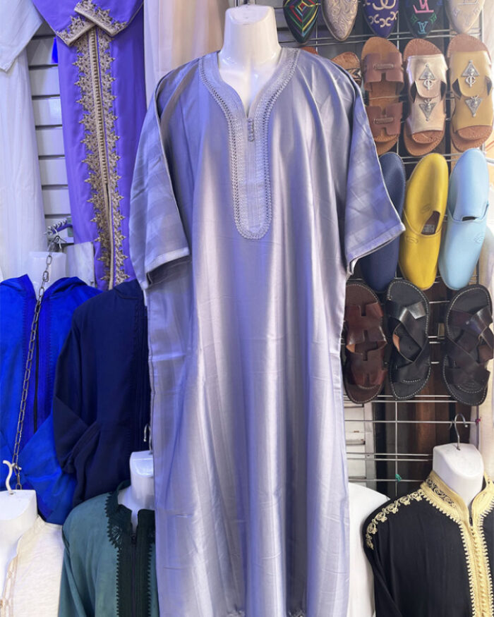 Djellaba Gandoura homme Jawhara - Bazar Shop Morocco