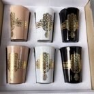 Verres à thé colorés khmissa