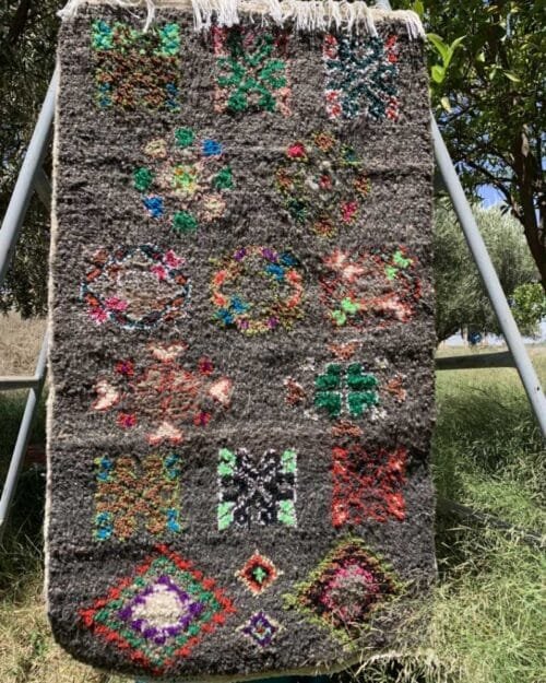 Handmade Moroccan rugs - Moroccan gray rug