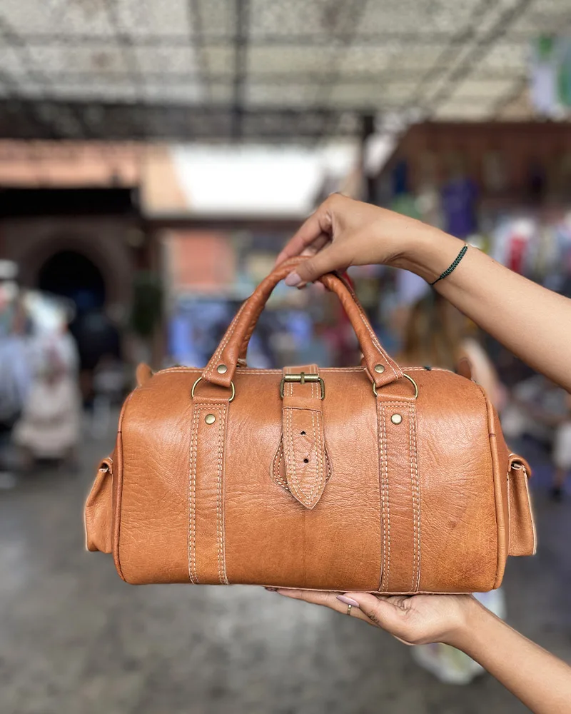 Sac à main marocain en cuir