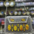 Sac à main en métal marocain