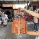 Sac de voyage à effet zellige marocain - Bazar Shop Morocco