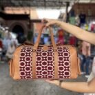 Sac de voyage à effet zellige marocain