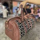 Sac de voyage à effet zellige marocain - Bazar Shop Morocco